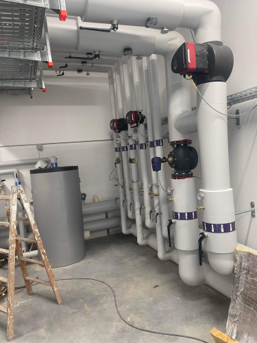 VVS-isolering og rørisolering af installationer i teknikrum